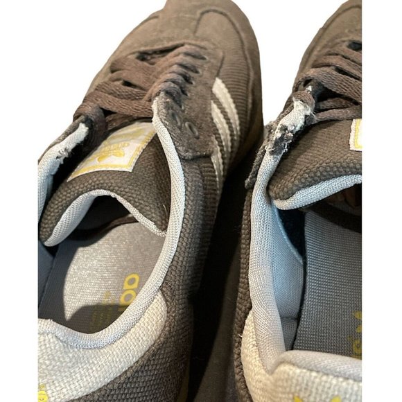 Mens Adidas Hemp Samba Sneakers Olive/gum Soccer Casual Size 12 G98628 - Picture 7 of 9